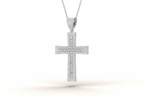 Iced Out Cuban Link Cross