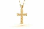 Iced Out Cuban Link Cross - Image 4