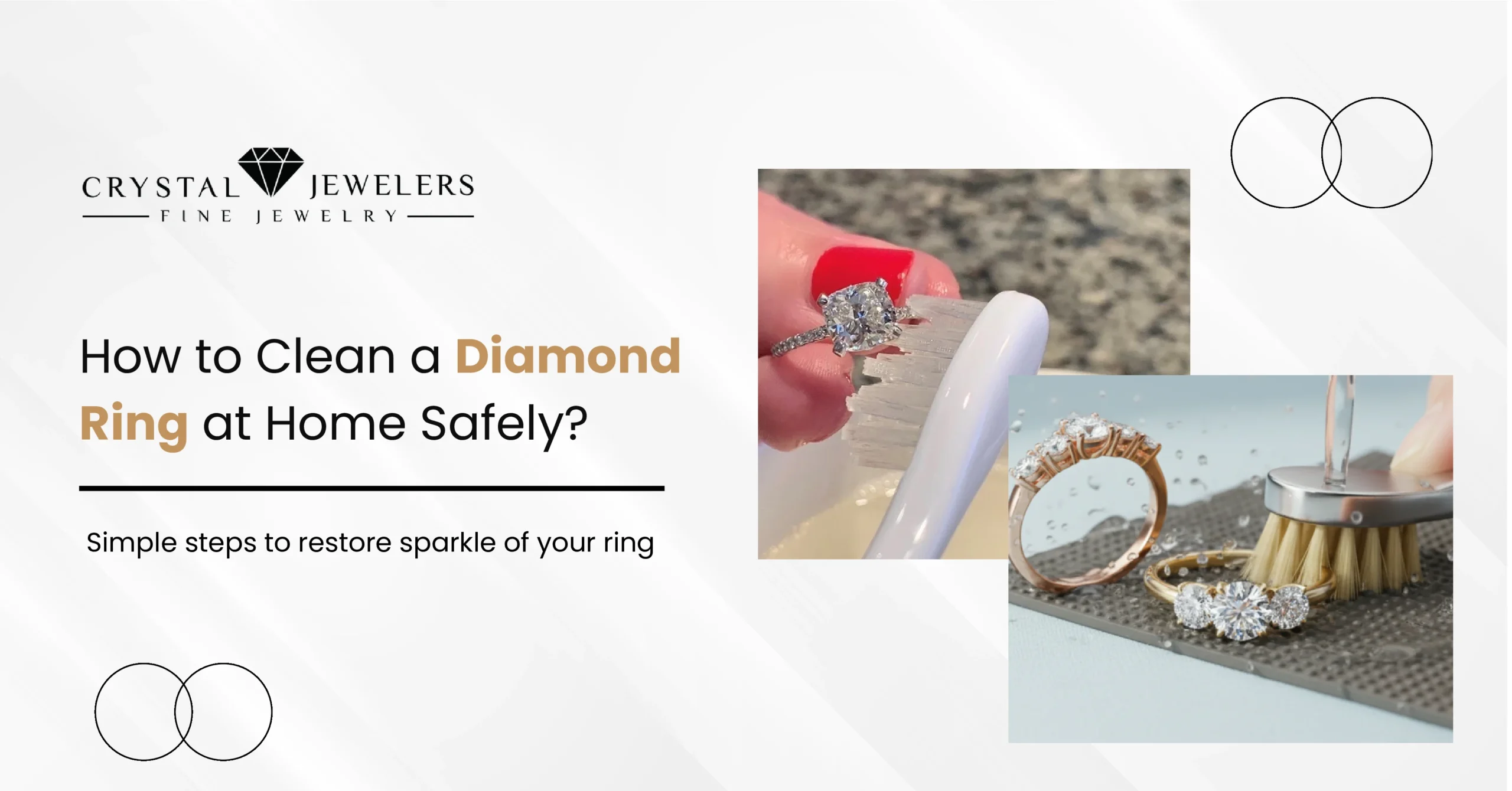 How to Clean a Diamond Ring at Home Safely