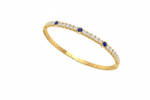 Minimalist Sapphire Accent