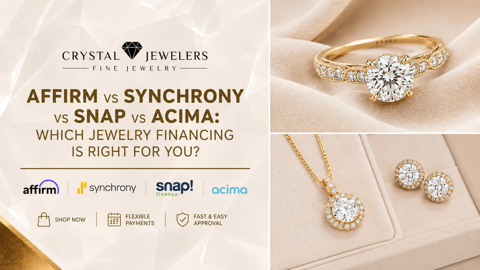 Affirm vs Synchrony vs Snap vs Acima Which Jewelry Financing Is Right for You