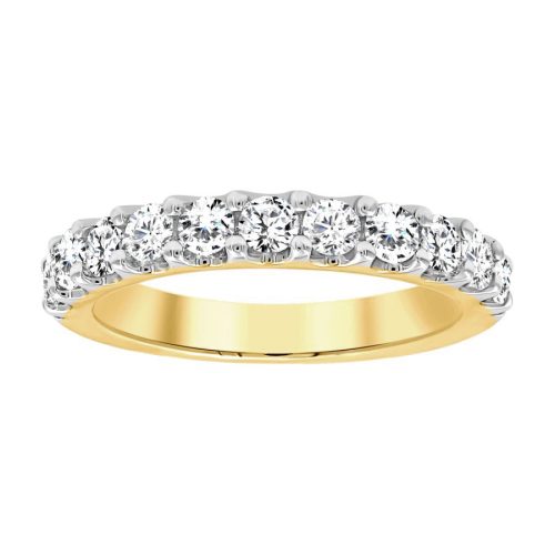 LADIES BAND 1.00CT ROUND DIAMOND 14K YELLOW GOLD 1 265967Y