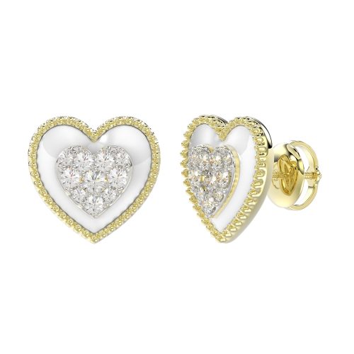 LADIES EARRINGS 0.33CT ROUND DIAMOND 14K YELLOW GOLD 1 326810Y