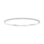 LADIES BANGLE 0.45CT ROUND DIAMOND 14K WHITE GOLD 2 88343W